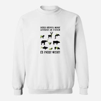 Lustiges Sweatshirt mit Tiermotiv: Dieses Geräusch würde entstehen, wenn es passt - Seseable De