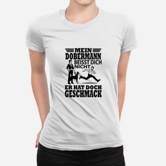 Beschränkung Dobermann Beisst Dich Nicht Frauen T-Shirt - Seseable De