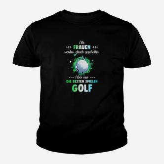 Alle Frauen Werden Gleich Geschaffen Golf Kinder T-Shirt - Seseable De