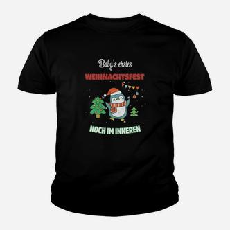 Babys Erstes Weihnachtsfest Noch Im Inneren Kinder T-Shirt - Seseable De