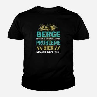 Bier Macht Den Rest Mountain Kinder T-Shirt - Seseable De