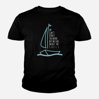 Segelboot / Sailing Boat Motivational Kinder T-Shirt - Seseable De