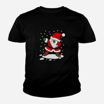 Weihnachtliches Gaming-Kinder Tshirt Dabbing Santa, Festliches Gamer Outfit - Seseable De
