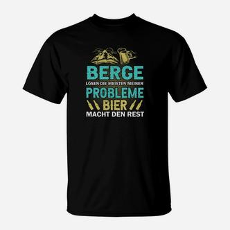 Bier Macht Den Rest Mountain T-Shirt - Seseable De