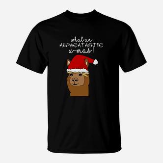 Was Für Ein Alpakatastischer X Mas  T-Shirt - Seseable De