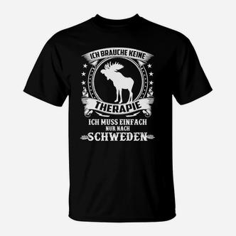 Ich Muss Nur Nach Schweden T-Shirt - Seseable De