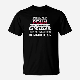 Polin Ausmass Sarkasmus T-Shirt - Seseable De