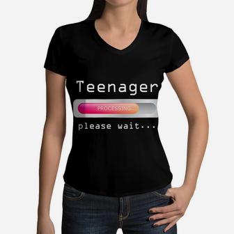 12Th Birthday Tshirt Bday Gifts For 12 Year Old Girl Boy Tee Women V-Neck T-Shirt | Crazezy DE