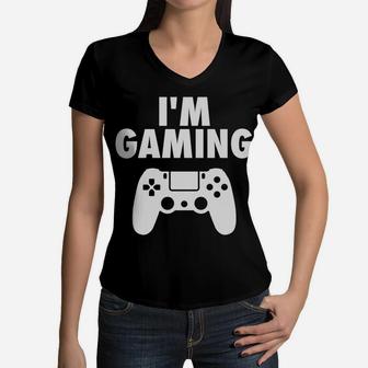 Gamer Gifts For Teen Boys 8-12 Teenage Him Christmas Gaming Women V-Neck T-Shirt | Crazezy