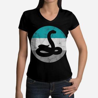 Snake Gift Shirt For Men Women Boys & Girls Women V-Neck T-Shirt | Crazezy AU