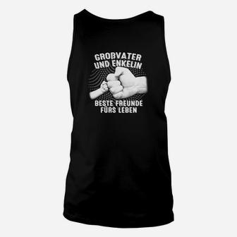 Großvater und Enkelin Beste Freunde Unisex TankTop, Familienbindung Tee - Seseable
