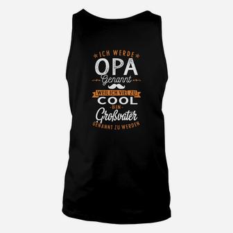 Opa Ankündigungs Unisex TankTop, Lustiges Design für Großväter - Seseable