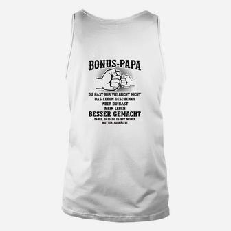 Bonus-Papa Besser Gemacht Unisex TankTop für Stiefväter - Seseable