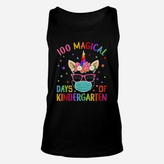 100 Magical Days Of Kindergarten School Unicorn Unisex Tank Top