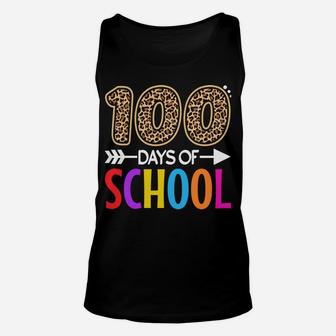 100Th Day Of School Teacher Child Gifts 100 Days Of School Unisex Tank Top | Crazezy CA