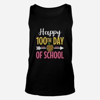 100th Day Of School Teachers Womens Girls 100 Days Of School Unisex Tank Top - Seseable