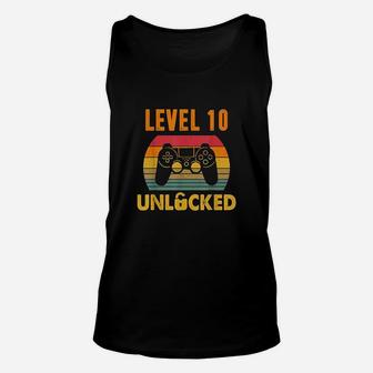 10Th Birthday Gaming 10 Years Old Unisex Tank Top | Crazezy AU