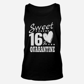 16Th Birthday Sweet 16 Sixteen Unisex Tank Top | Crazezy AU