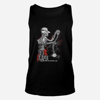 18 To Life Driving And Surviving Unisex Tank Top - Thegiftio UK