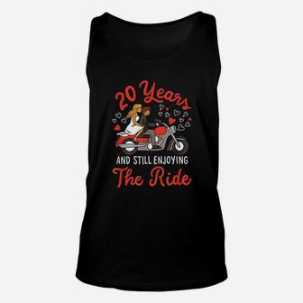 20 Years And Still Enjoying The Ride 20Th Anniversary Unisex Tank Top | Crazezy UK