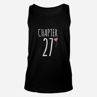 27Th Birthday Gift Idea For Her Chapter 27 Unisex Tank Top | Crazezy