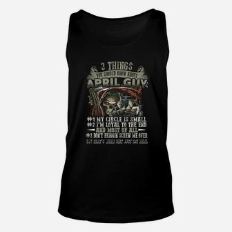 3 Things You Should Know About April Guy Unisex Tank Top - Thegiftio UK