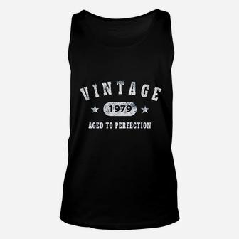 42Nd Birthday Vintage 1979 Aged To Perfection Unisex Tank Top | Crazezy