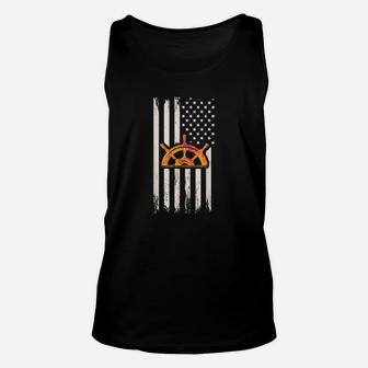 4Th Of July American Flag Patriotic Boating For Boaters Unisex Tank Top - Monsterry DE