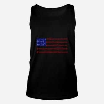 4th Of July Gift Independence Music Note America Flag Shirt Unisex Tank Top - Thegiftio UK