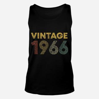 53Rd Birthday Gift Idea Vintage 1966 Men Women Unisex Tank Top | Crazezy