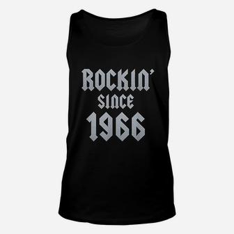 55 Year Old Classic Rockin Since 1966 55Th Birthday Unisex Tank Top | Crazezy AU