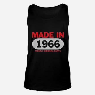 55Th Birthday Made In 1966 Unisex Tank Top | Crazezy