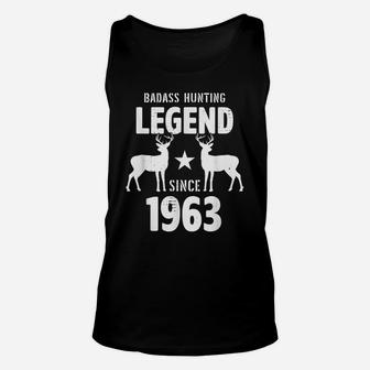 58 Year Old Men Women 1963 Hunter Hunting Gifts For Birthday Unisex Tank Top | Crazezy CA