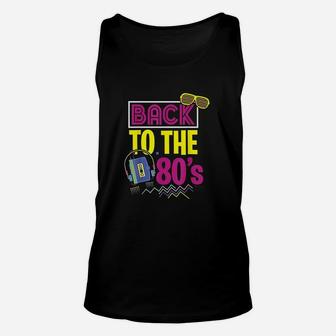 80S Party Theme Party Outfit Costume Vintage Retro Unisex Tank Top | Crazezy