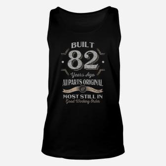 82Nd Birthday 82 Years Old Vintage All Parts Original Unisex Tank Top | Crazezy CA