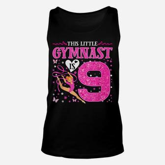 9 Year Old Gymnast 9Th Birthday Tumbling Gymnastics 2012 Unisex Tank Top | Crazezy