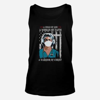 A Child Of God A Woman Of Faith Unisex Tank Top - Monsterry UK