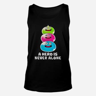 A Heroes Is Never Alone Unisex Tank Top - Thegiftio UK