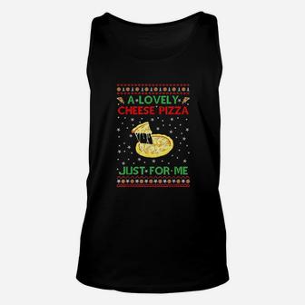 A Lovely Cheese Pizza Unisex Tank Top | Crazezy CA