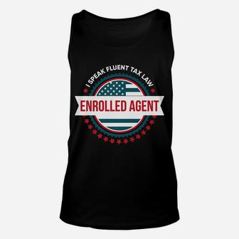 Accountant Gifts For Tax Season - Enrolled Agent Unisex Tank Top | Crazezy DE