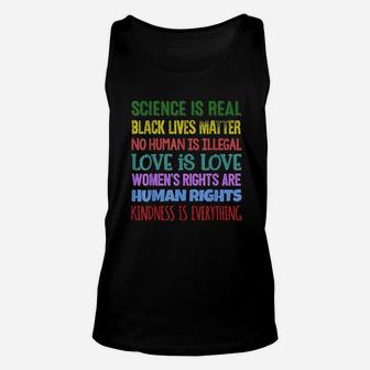 Activist Equality Social Justice Quote Slogan Gift Unisex Tank Top | Crazezy UK