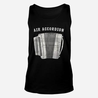 Air Accordion Musician Unisex Tank Top | Crazezy DE