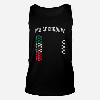 Air Accordion The Flag Of Mexico Unisex Tank Top | Crazezy UK