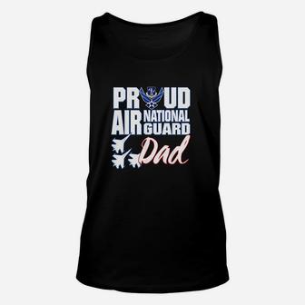 Air National Guard Dad Usa Air Force Military Unisex Tank Top | Crazezy UK