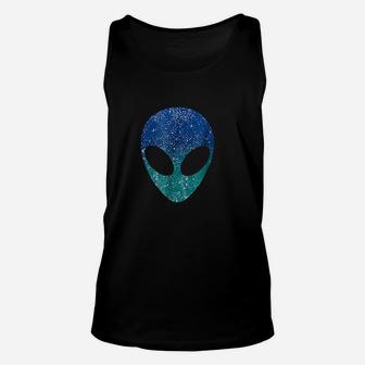 Alien Head Unisex Tank Top | Crazezy CA