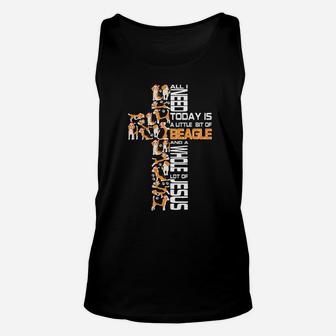 All I Need Today Is Beagle And A Whole Lot Of Jesus Unisex Tank Top - Monsterry DE