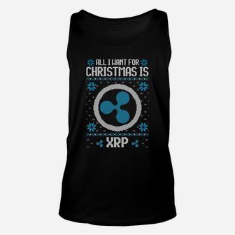 All I Want For Christmas Is Xrp - For Men & Women Sweatshirt Unisex Tank Top | Crazezy CA