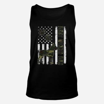 American Flag Best Boxer Dad Ever Tee Dog Dad Unisex Tank Top | Crazezy