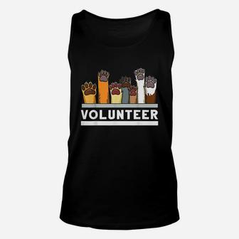 Animal Shelter Volunteer For Dog Rescue Supporter Unisex Tank Top | Crazezy CA