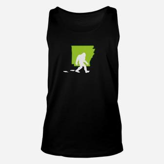 Arkansas State Bigfoot Hunter Unisex Tank Top - Thegiftio
